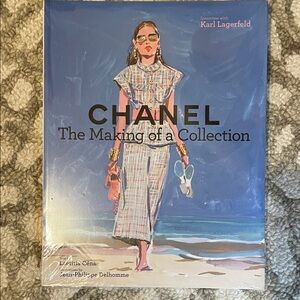 CHANEL Book with Blue and Multicolor Cover